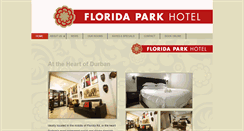 Desktop Screenshot of floridaparkhotel.co.za